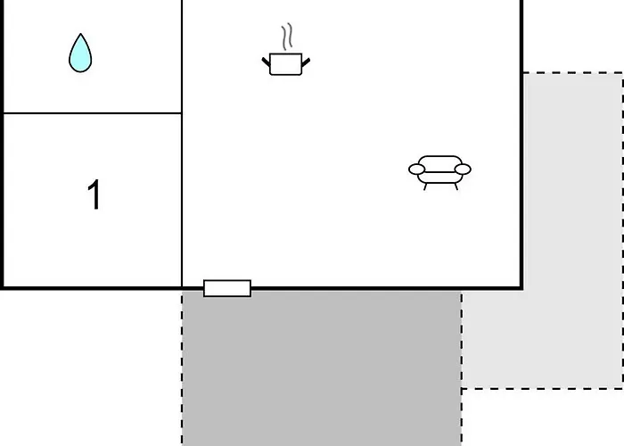 1 Bedroom In Сasa de vacaciones
